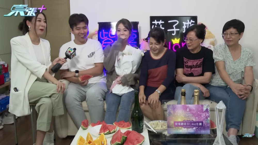 莊子璇同哥哥關係超好，佢指自己參選以嚟都係由哥哥車出車入