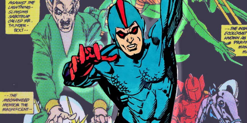 第一代藍甲蟲Daniel Garret。