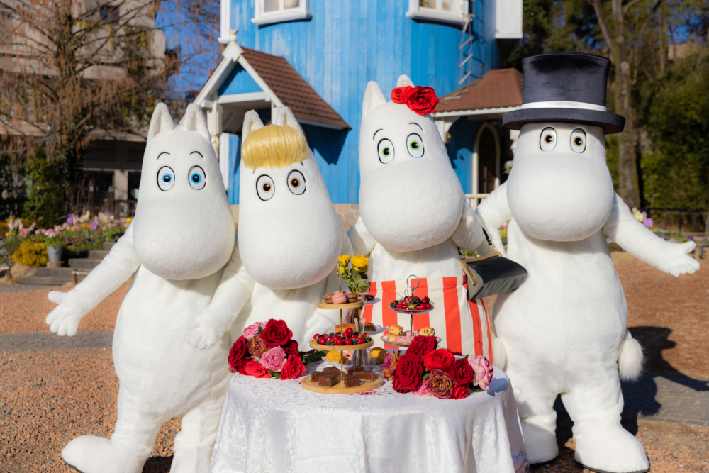 日本姆明谷公園主要分為四大園區～