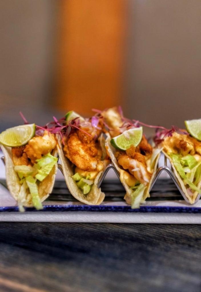 炸魚Taco配搭新鮮，非常Refreshing～