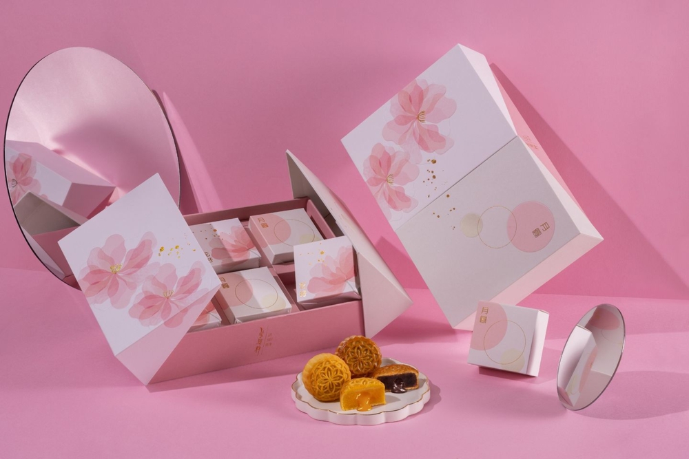 「花好月圓」迷你月餅禮盒！