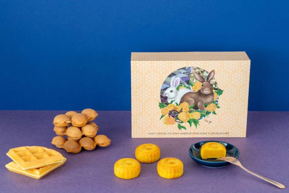 凱悅尚萃酒店聯乘利強記推出充滿香港特色的月餅禮盒！
