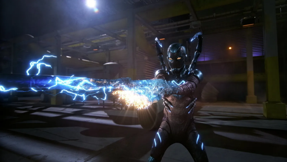 藍甲蟲具備多多種超能力！