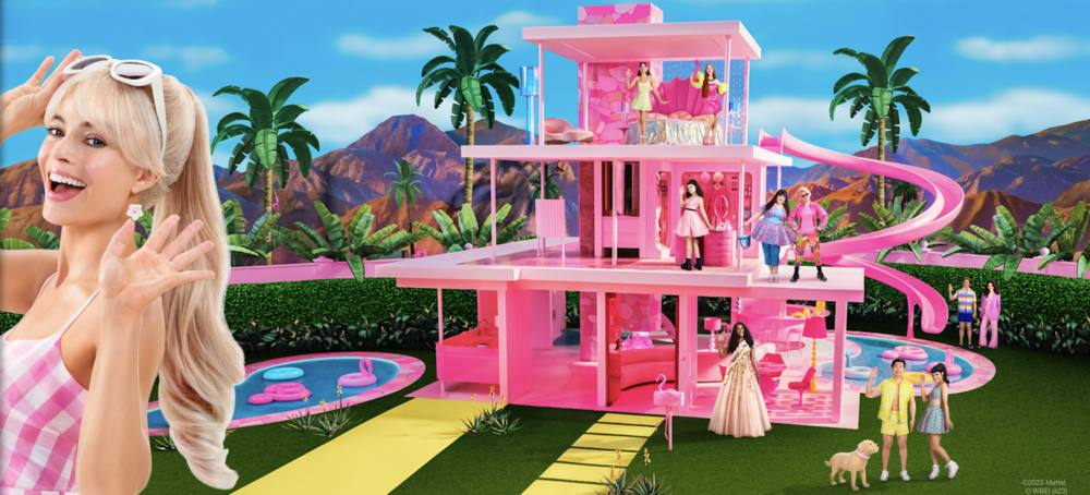 芭比樂園完美復刻三層高的芭比海灘別墅！