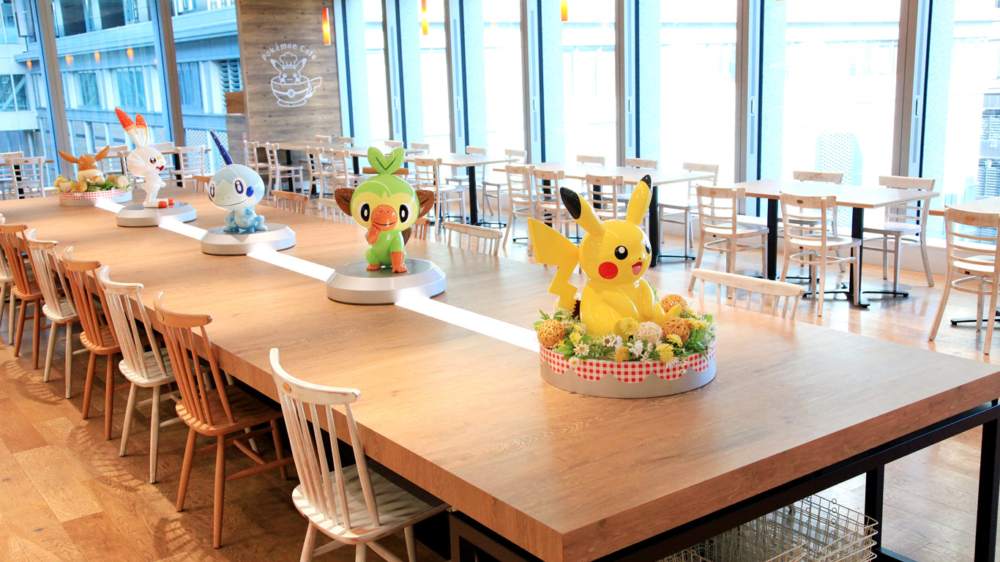 「Pokémon Cafe」在東京及大阪開設了兩間分店~