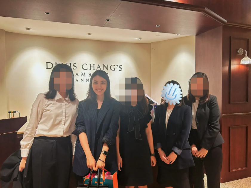 有網友喺小紅書分享同朱千雪嘅合照並留言：「多謝師父」，佢亦表示跟朱千雪學到唔少嘢！