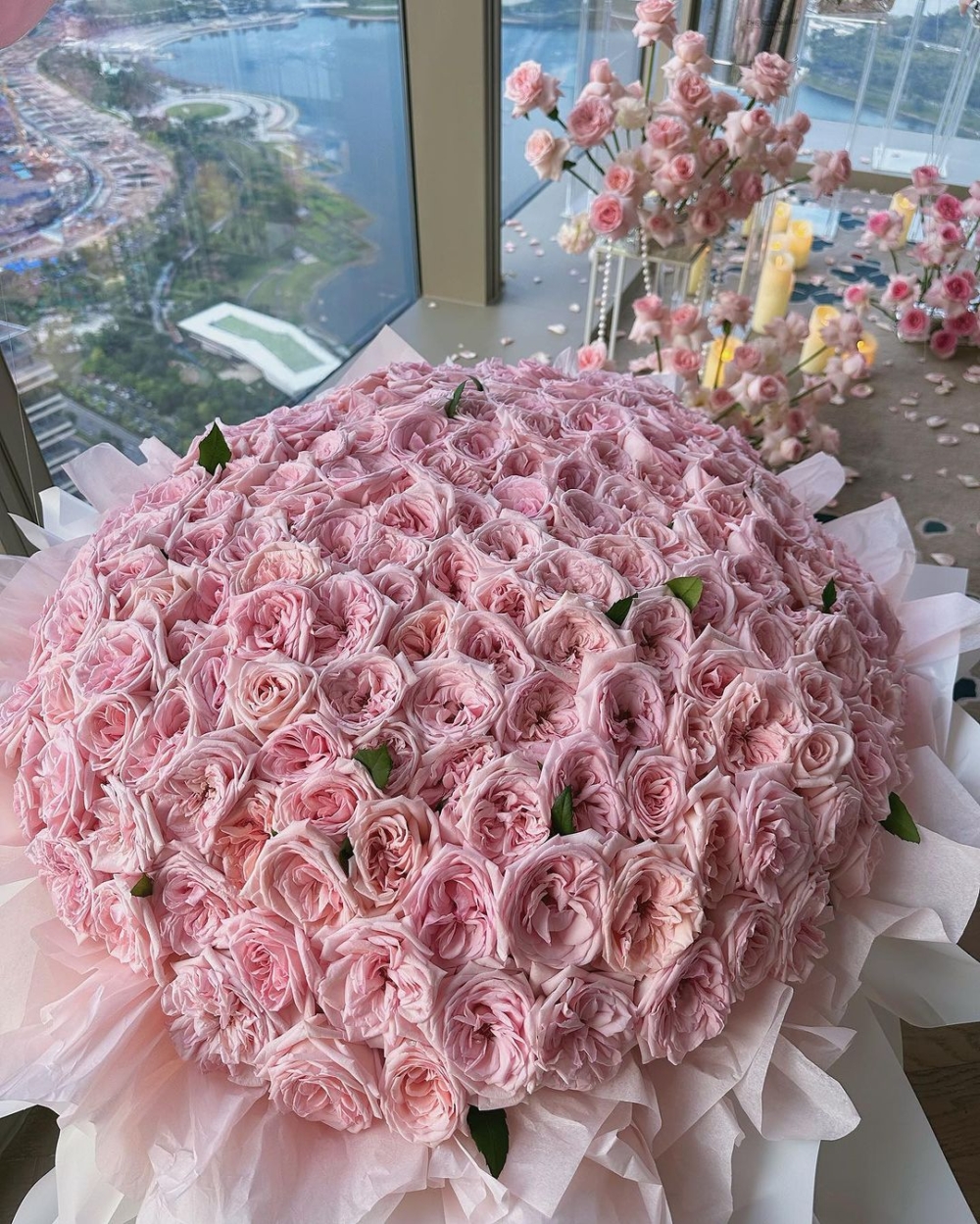 花嘅數量十分驚人
