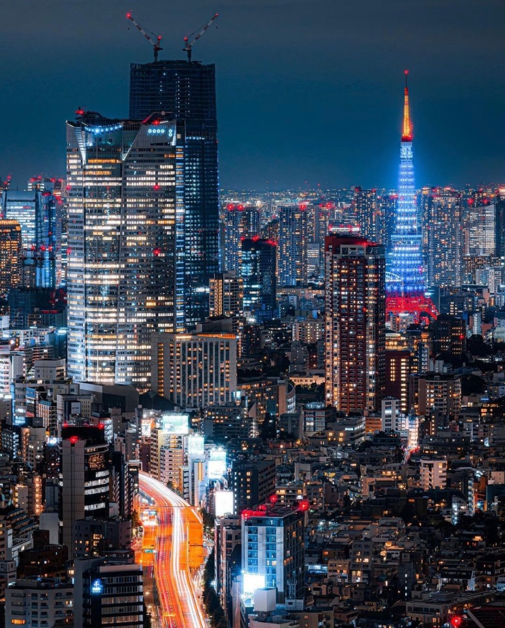 站在展望台可以觀賞到超迷人的東京景色～