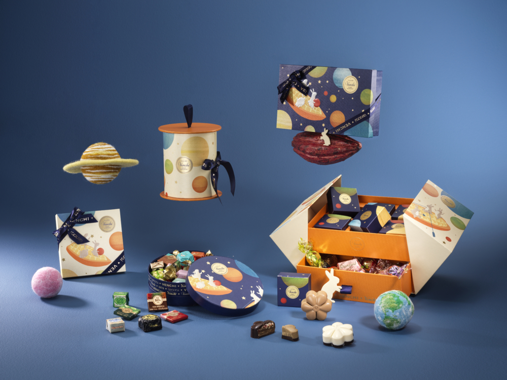 Venchi推出4款全新朱古力月餅禮盒～