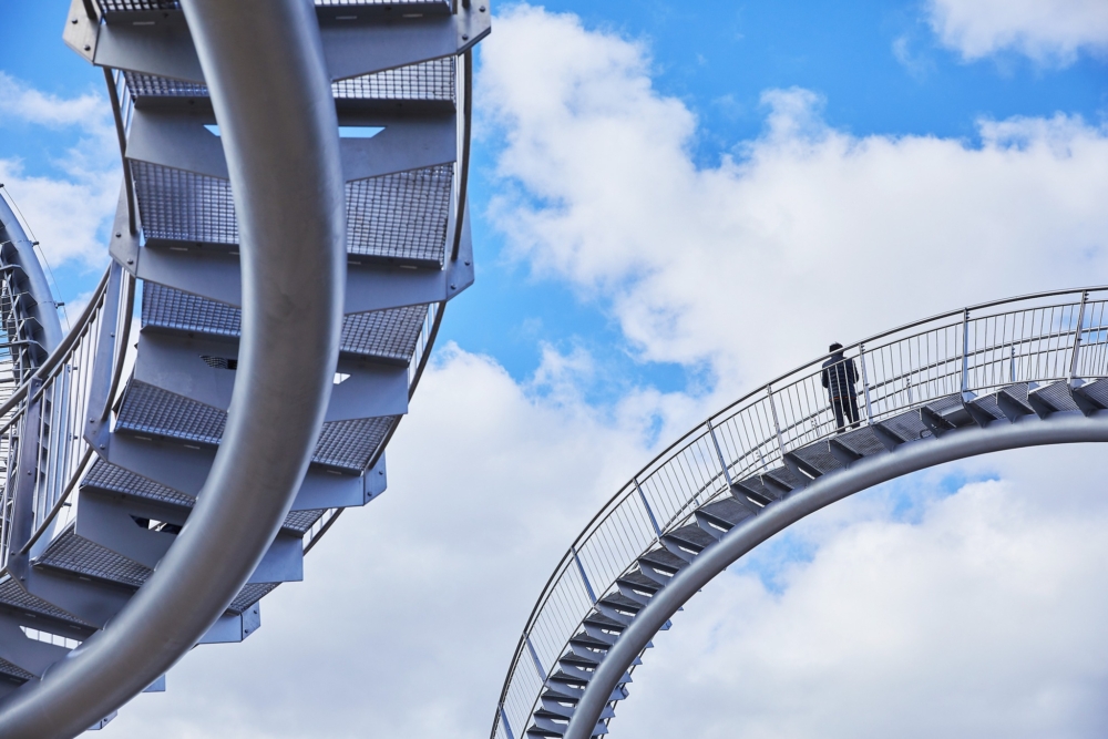 空中步道以浦項鋼鐵的鋼鐵打造，耗時近3年才完成～