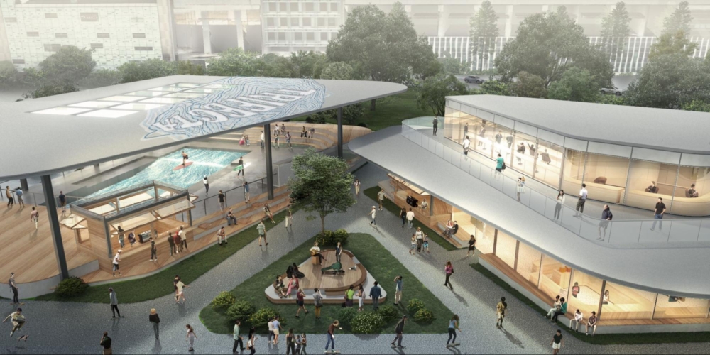 「Trifecta」是亞洲首個集合滑雪、滑板及衝浪三個設施的景點，一次玩晒三樣！