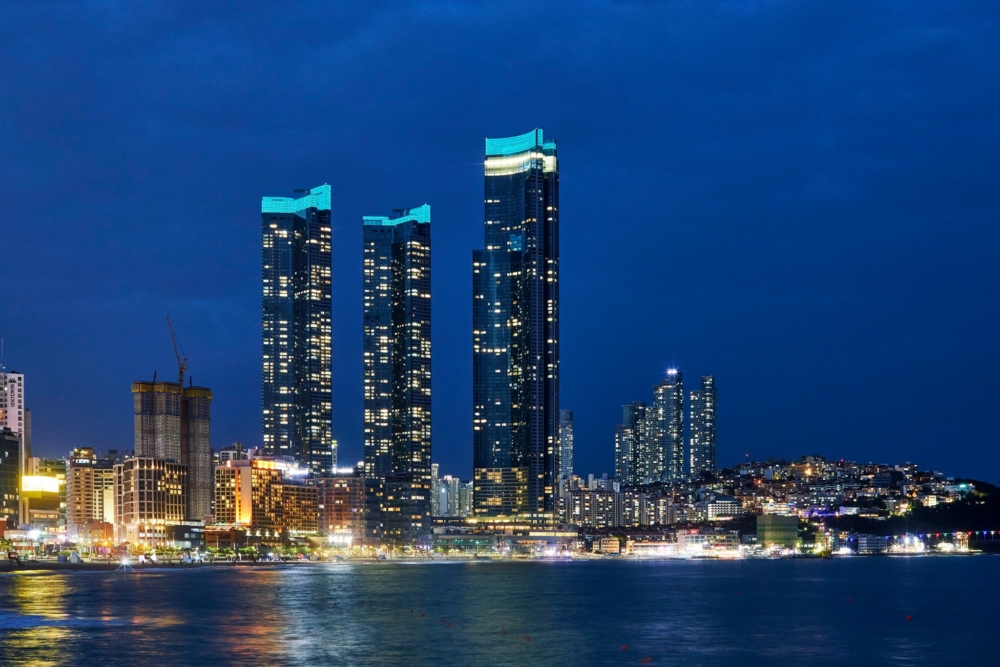 CLUBD OASIS位於釜山第一高樓「海雲台LCT」裡面~