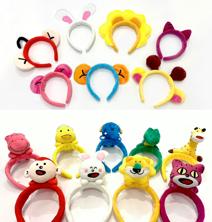 不同造型的動物髮箍，必入手！