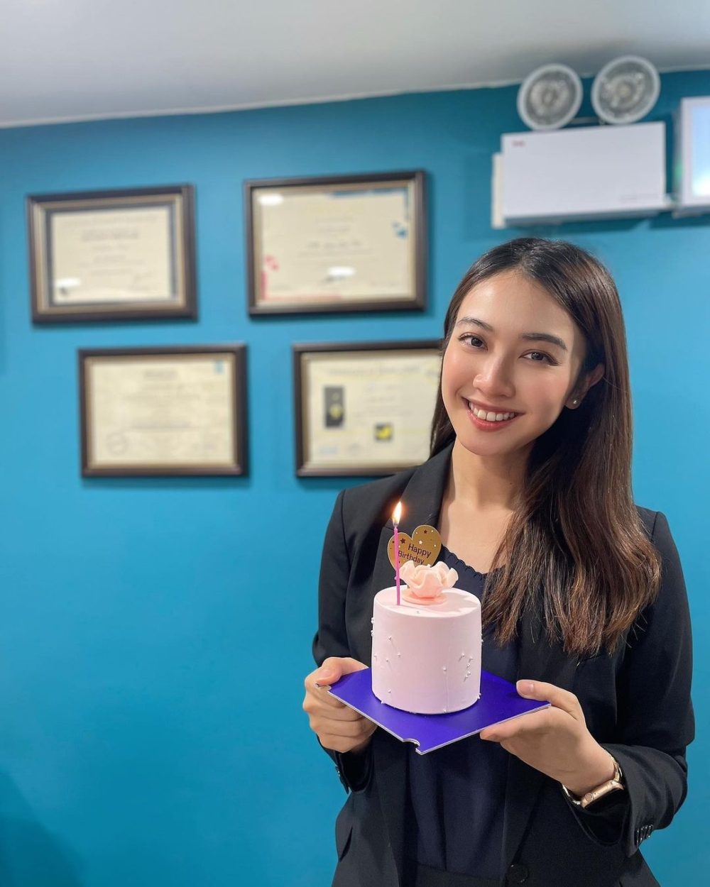 實習生表示平時千雪BB會分享好多自己嘅經歷希望可以幫到一班實習生