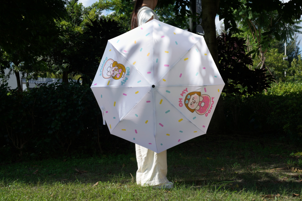 「Plastic Thing縮骨遮」造型趣緻,就算落雨都有好心情!