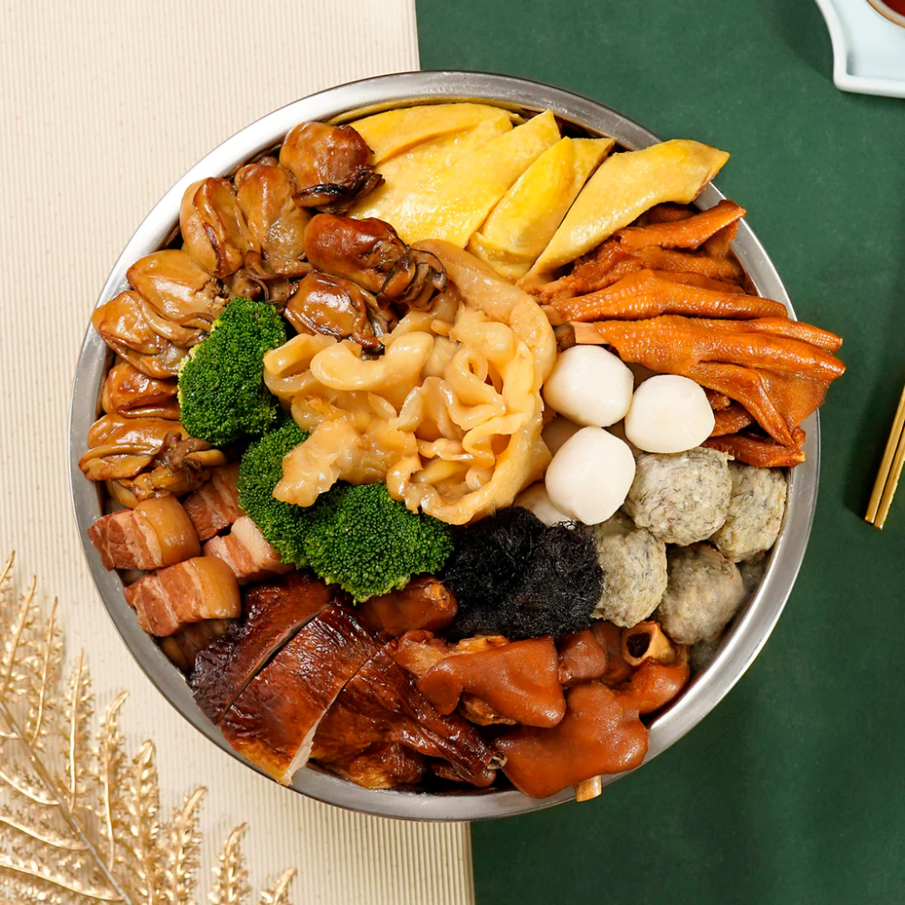 花膠金蠔豐食盆菜（10人）。