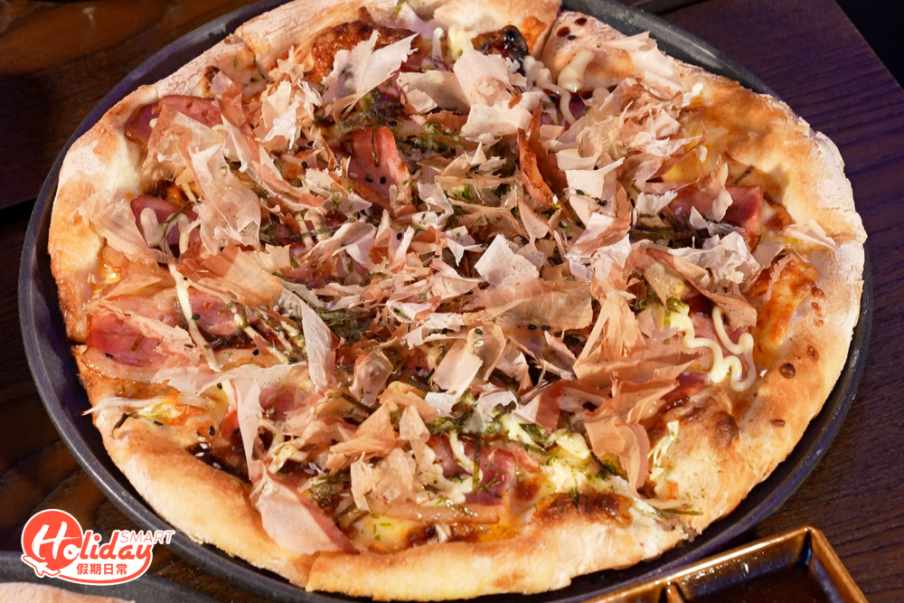 夏祭限定的大阪燒薄餅同樣大大份夠足料。