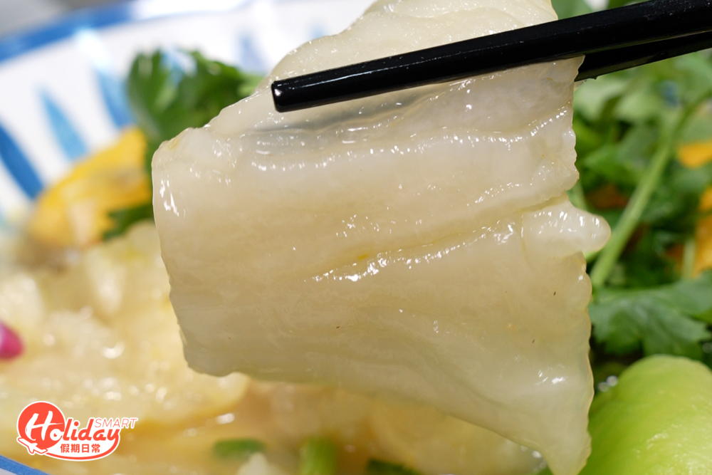 花膠彈牙索湯。