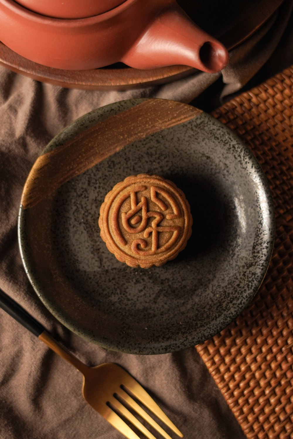 伯爵茶奶皇月餅。