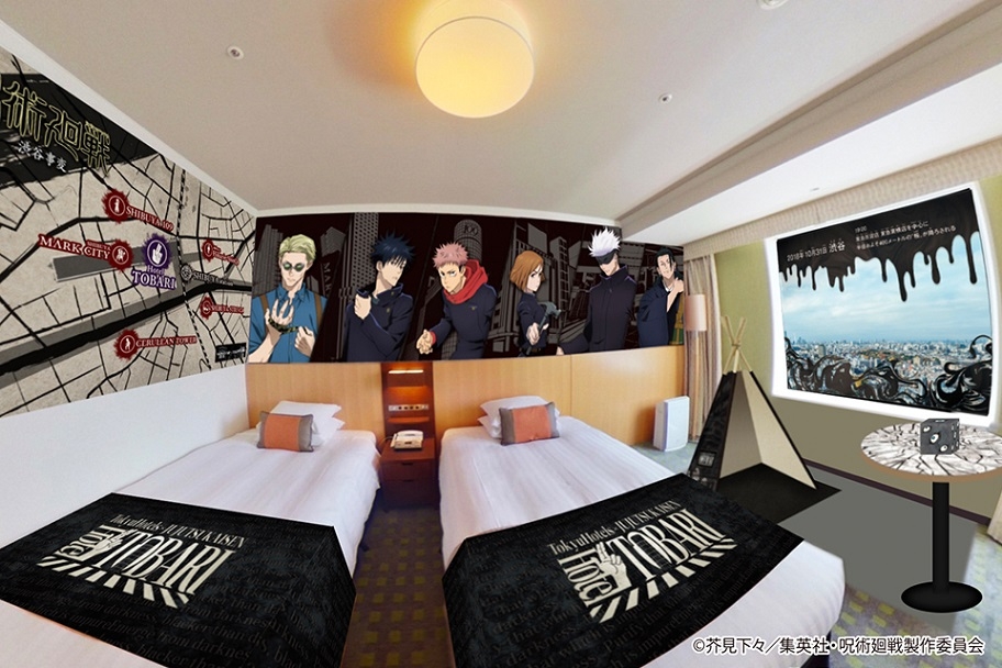 由五大人氣角色虎杖悠仁、伏黑惠、釘崎野薔薇、五條悟及七海建人「坐鎮」！