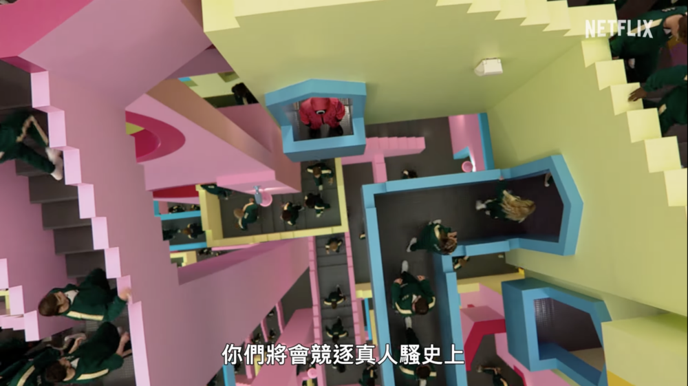 就連遊戲競賽場景都一模一樣！