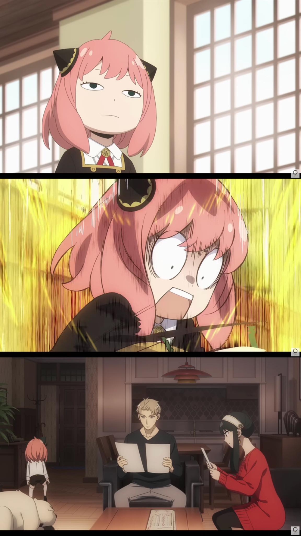 安妮亞又要再次面臨讓她頭痛崩潰的學業～～