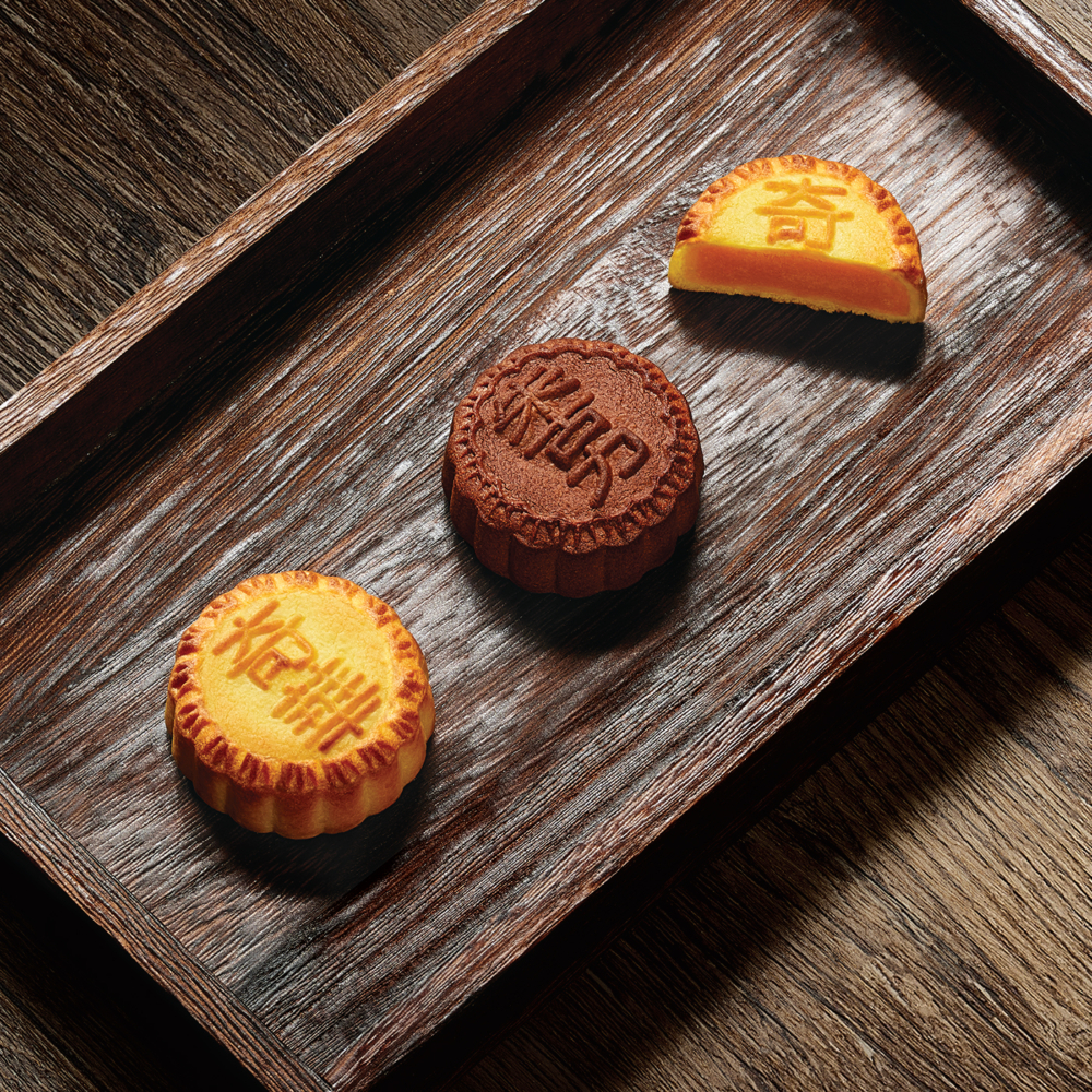 現烤朱古力奶皇+蛋黃奶皇！