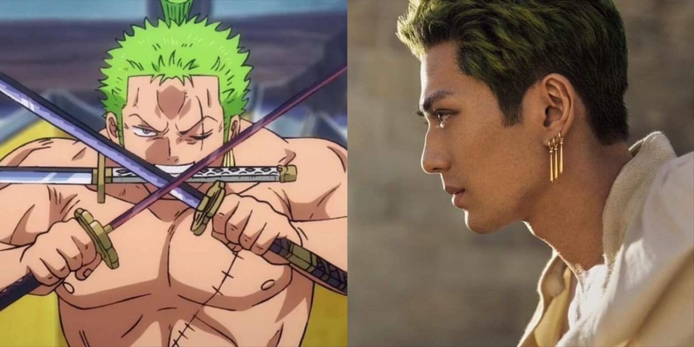 「卓洛」漫畫版VS真人版。