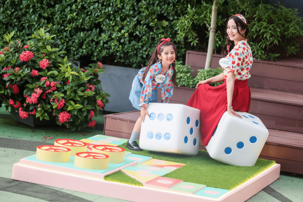 懷舊玩具變成巨型化打卡位～