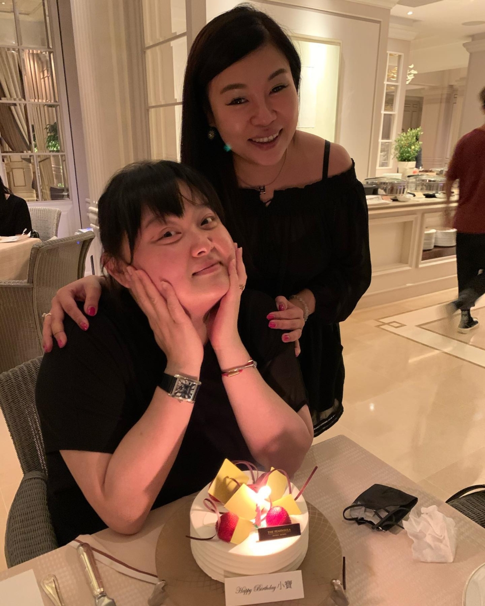 細細粒戴咗Cartier手鈪