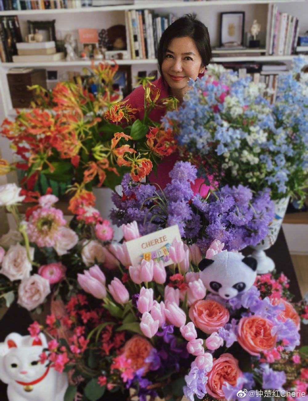 鍾楚紅（紅姑）淡出影壇多年