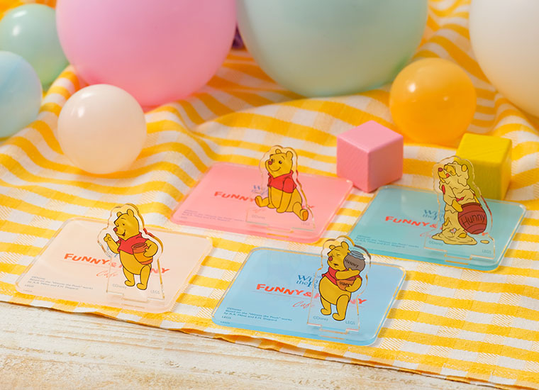 亞克力站立式杯墊。