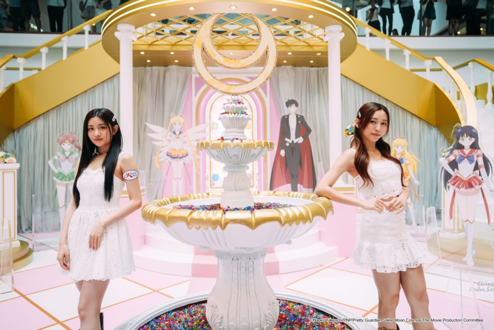9月商場好去處推介：「劇場版美少女戰士Cosmos」主題裝置
