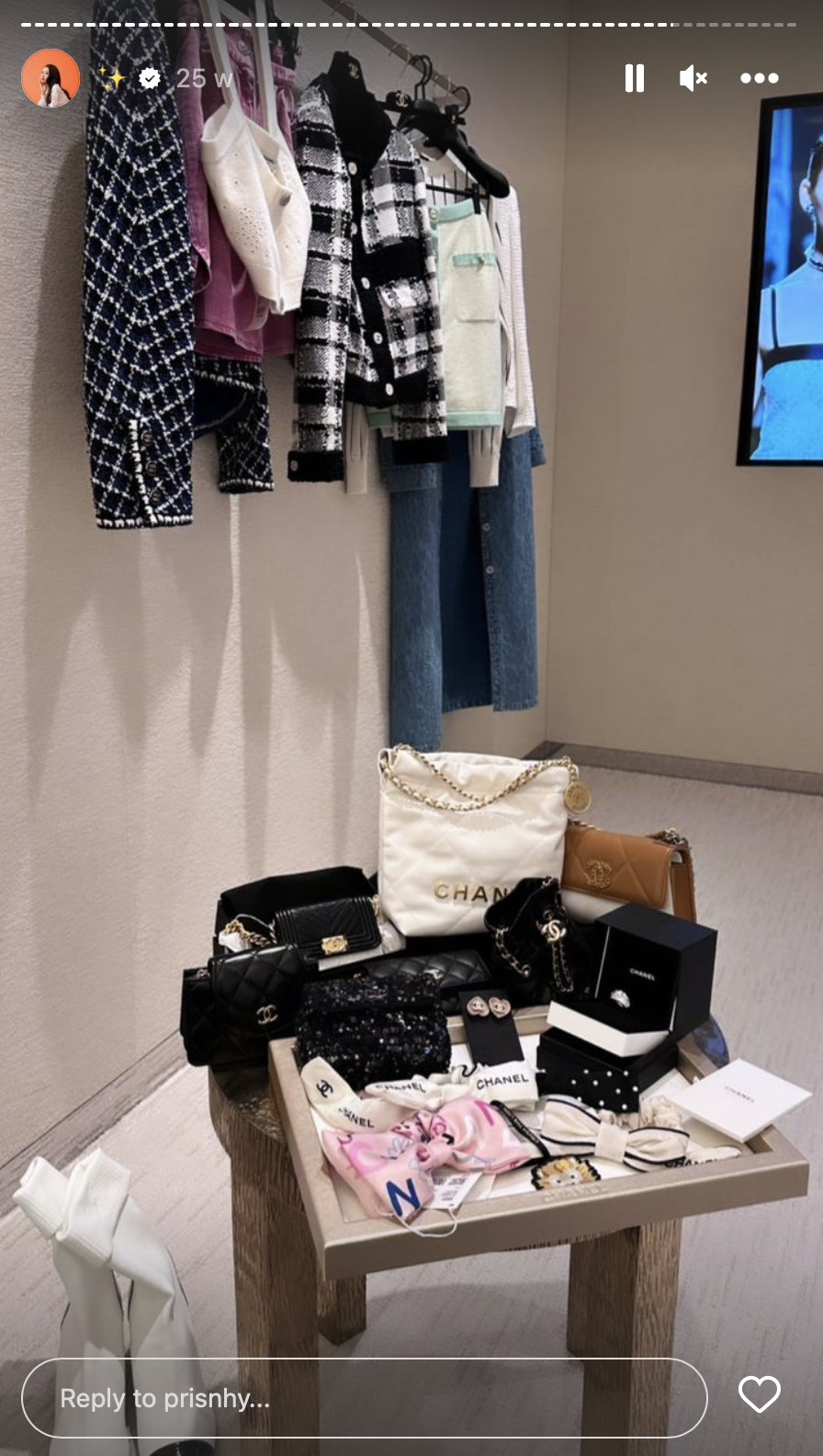 Priscilla個人IG經常分享佢買嘅名牌手袋