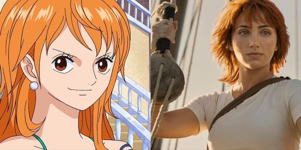 「奈美」漫畫版VS真人版。