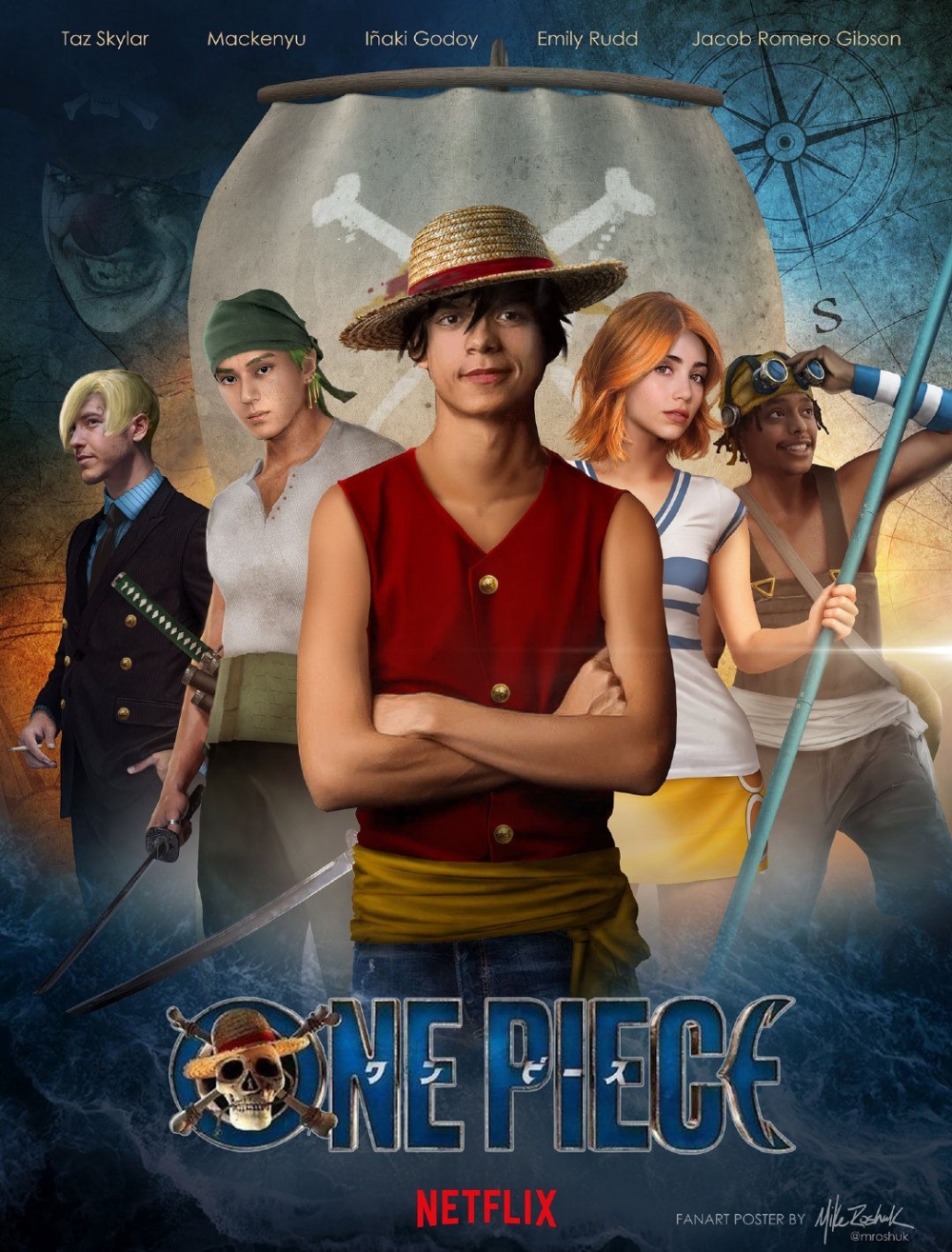 Netflix《海賊王》(ONE PIECE)真人版