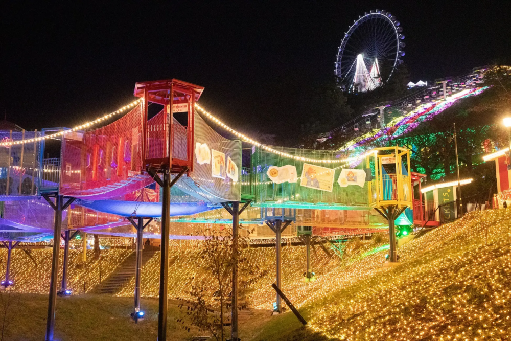 「相模湖燈光騷」係關東最大的燈飾活動！