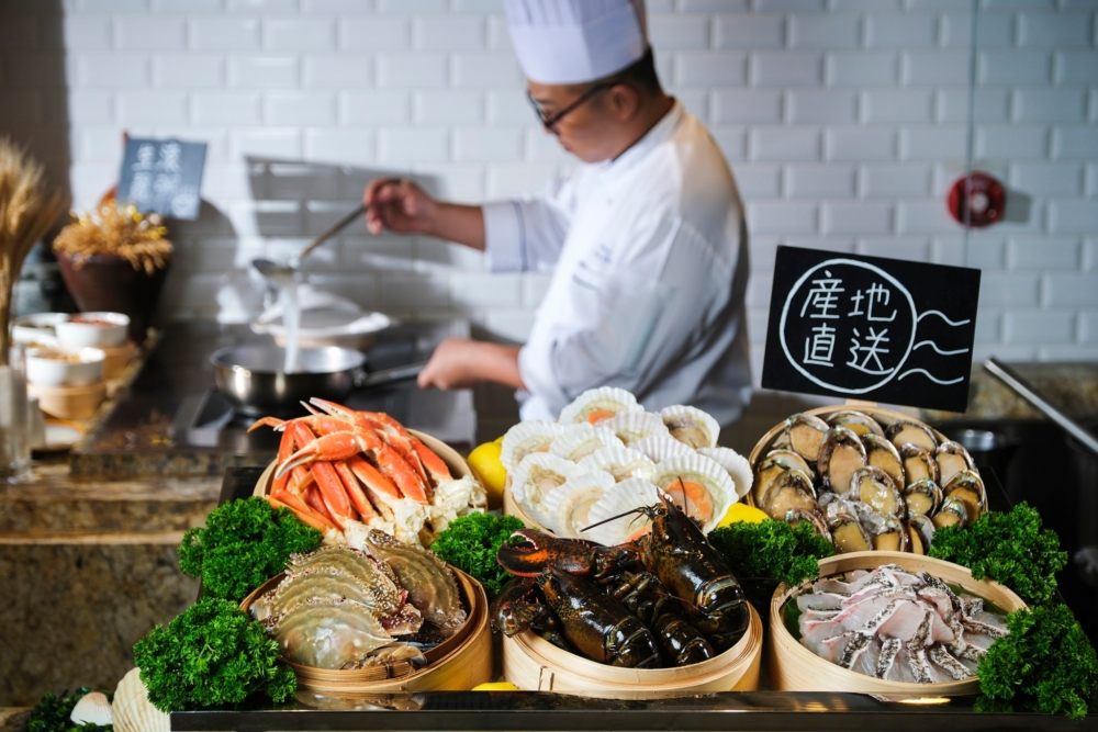 多款以不同海鮮入饌的料理!