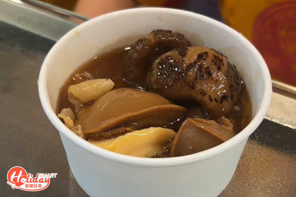 佛跳牆$48， 入味又香濃，一碗有齊大大隻鮑魚、花菇等。