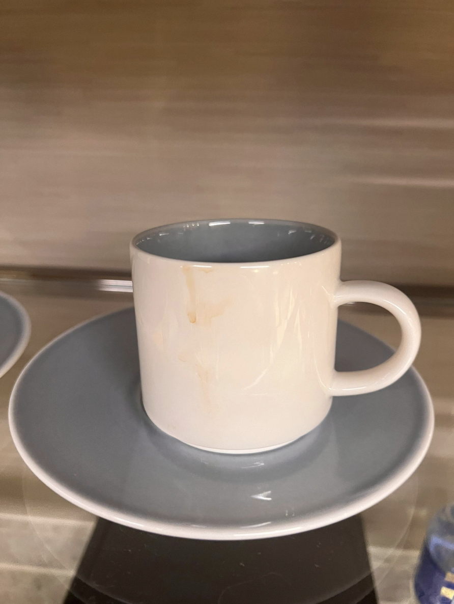 污漬十分顯眼