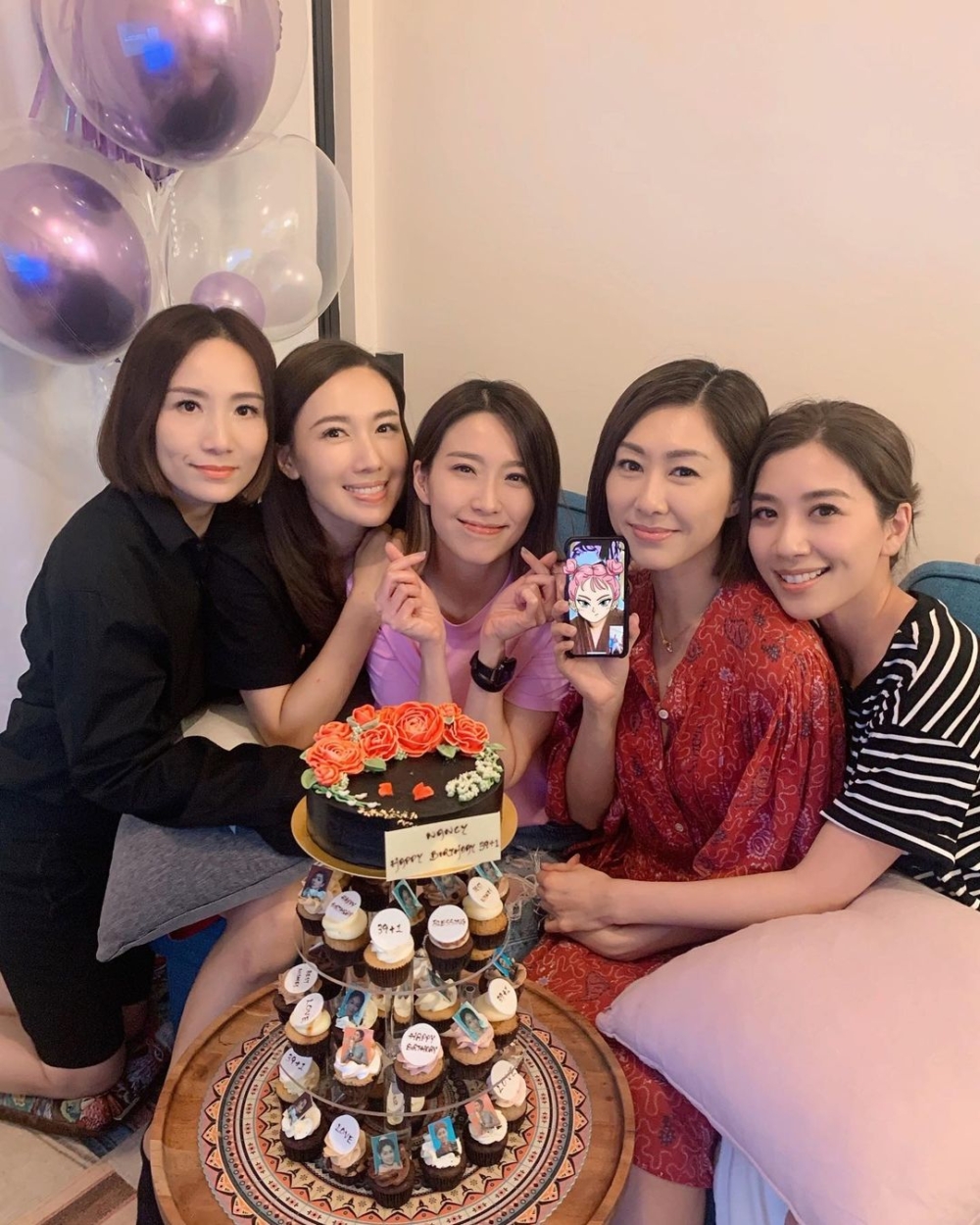 黃智雯的婚姻消息一出,胡說八道會的好姊妹們即時為她送上祝福。