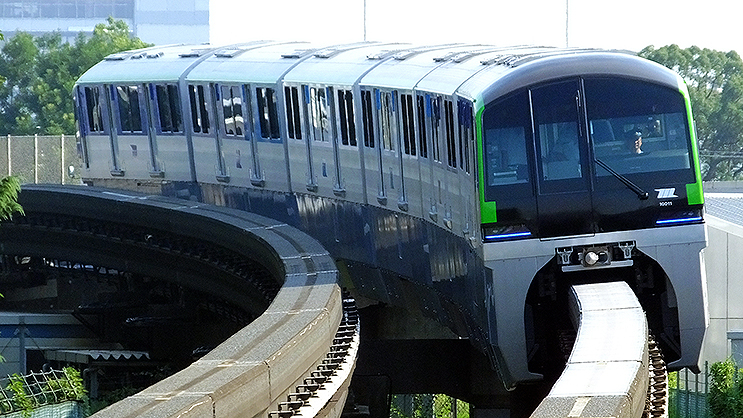 單軌電車。