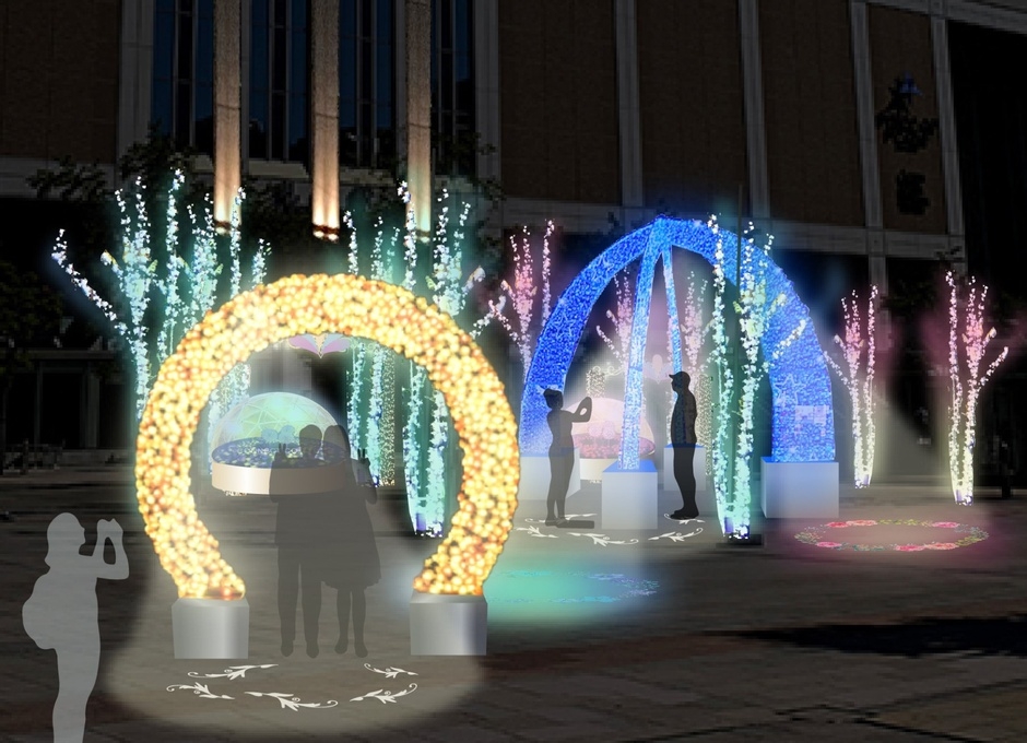 札幌車站南口車站前廣場！