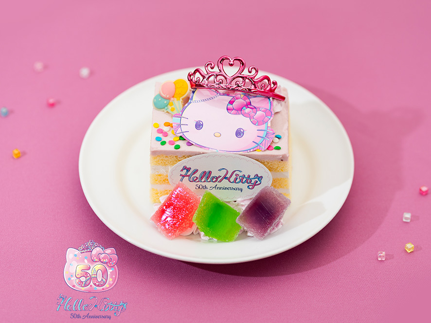 可愛造型的Hello Kitty蛋糕!