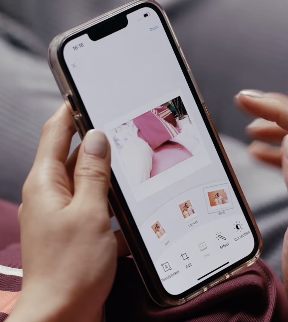 有18種照片濾鏡供選擇