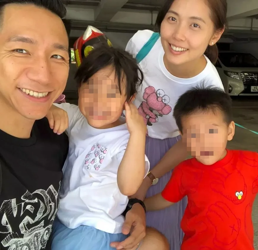 柳俊江與太太雷康怡(Florence)結婚10年,育有一子一女