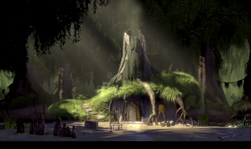 真實版的史力加沼澤屋幾乎百分百還原動畫電影的場景！