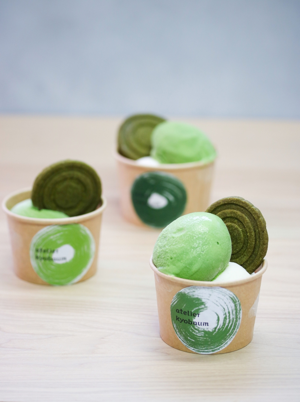 抹茶冰淇淋！