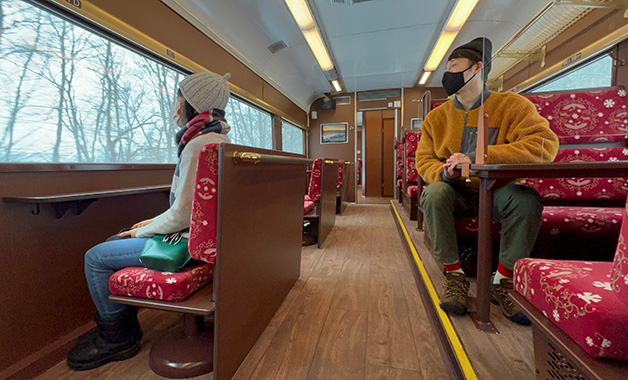 1號及5號車廂全面改裝成「丹頂鶴車廂」，並於2022年再度登場！