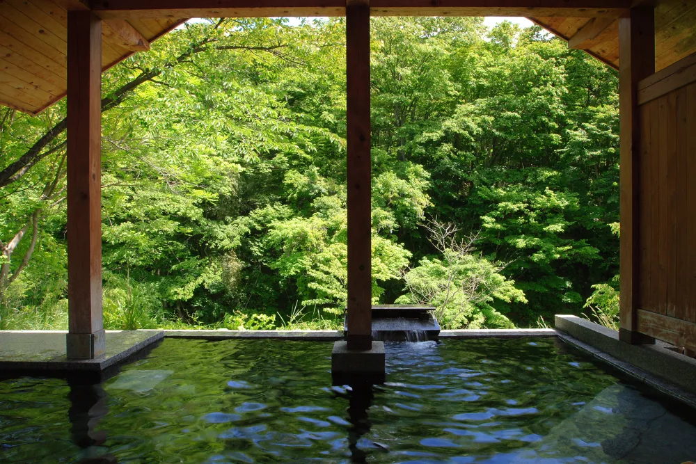 掛け流し温泉～